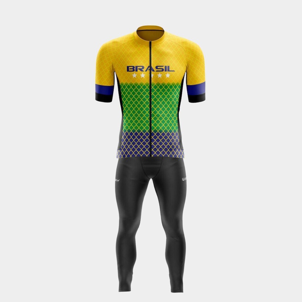 Conjunto Camisa Premium TR4 Calça Forro Gel Proteção Uv
