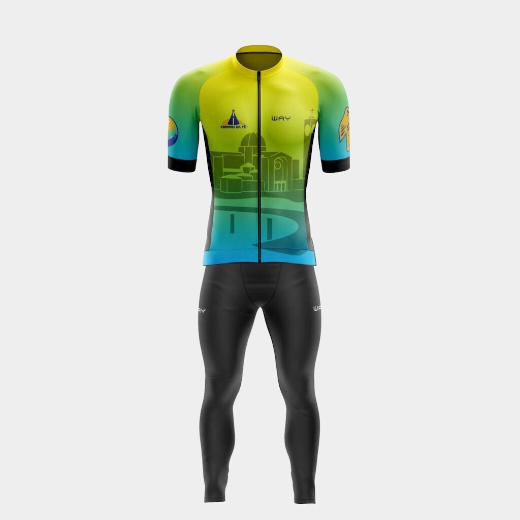 Conjunto Camisa Premium TR4 Calça Forro Gel Proteção Uv