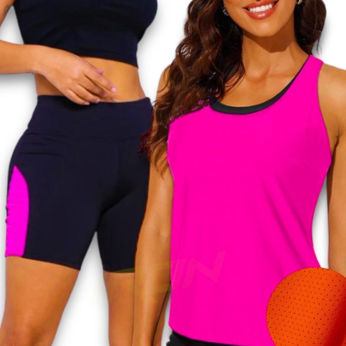 Conjunto Camiseta Blusinha Regata DRY + Short Leg Legging REDINHA Corrida Academia 633 Menor preço em Conjunto Camiseta Blusinha Regata DRY + Short Leg Legging REDINHA Corrida Academia 633