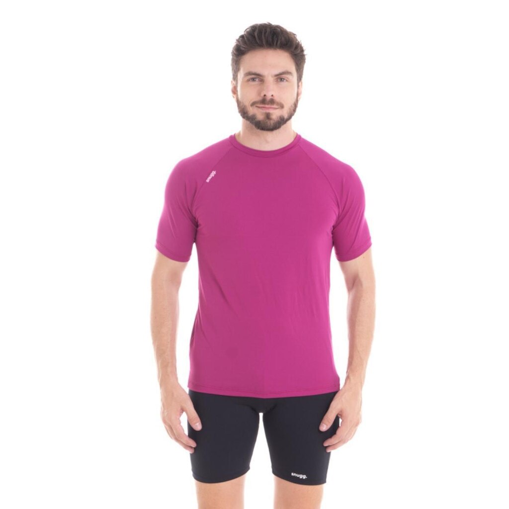 Conjunto Camiseta Curta e Bermuda com Bolso Segunda Pele Snugg Proteção UV50+
