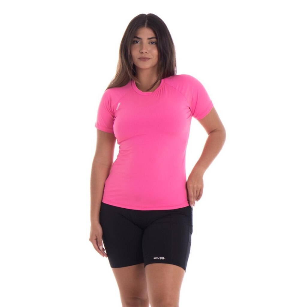 Conjunto Camiseta Curta e Bermuda com Bolso Segunda Pele Snugg Proteção UV50