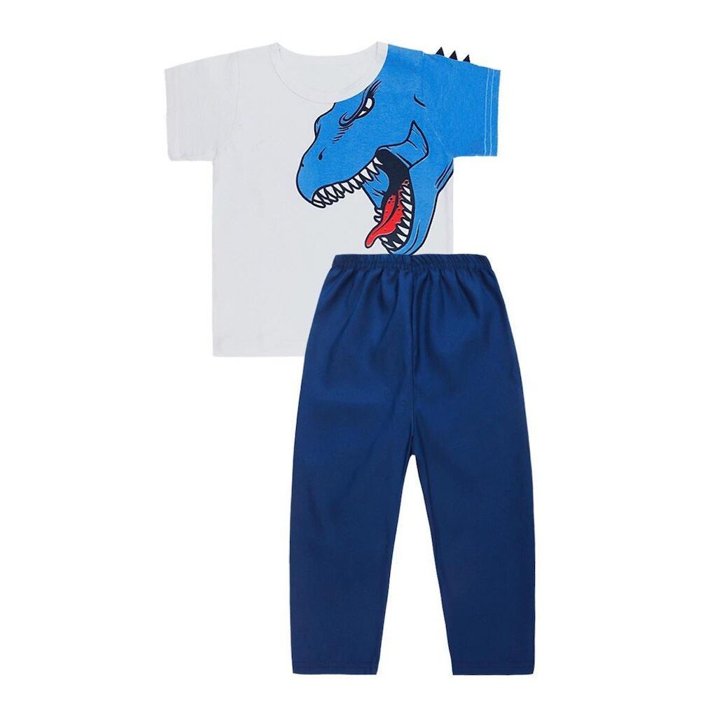 Conjunto Camiseta Dino e Calça - Destak