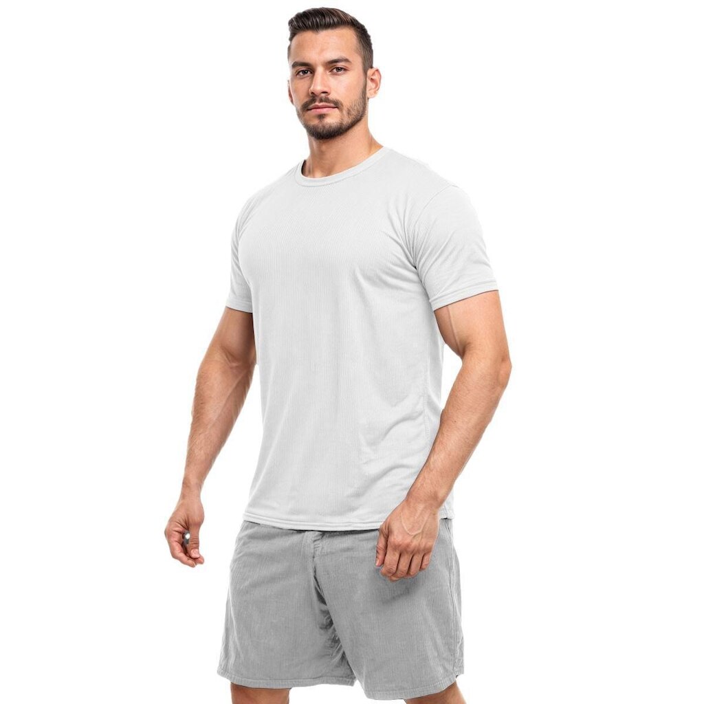 Conjunto Camiseta Dry e Short Tactel Masculino
