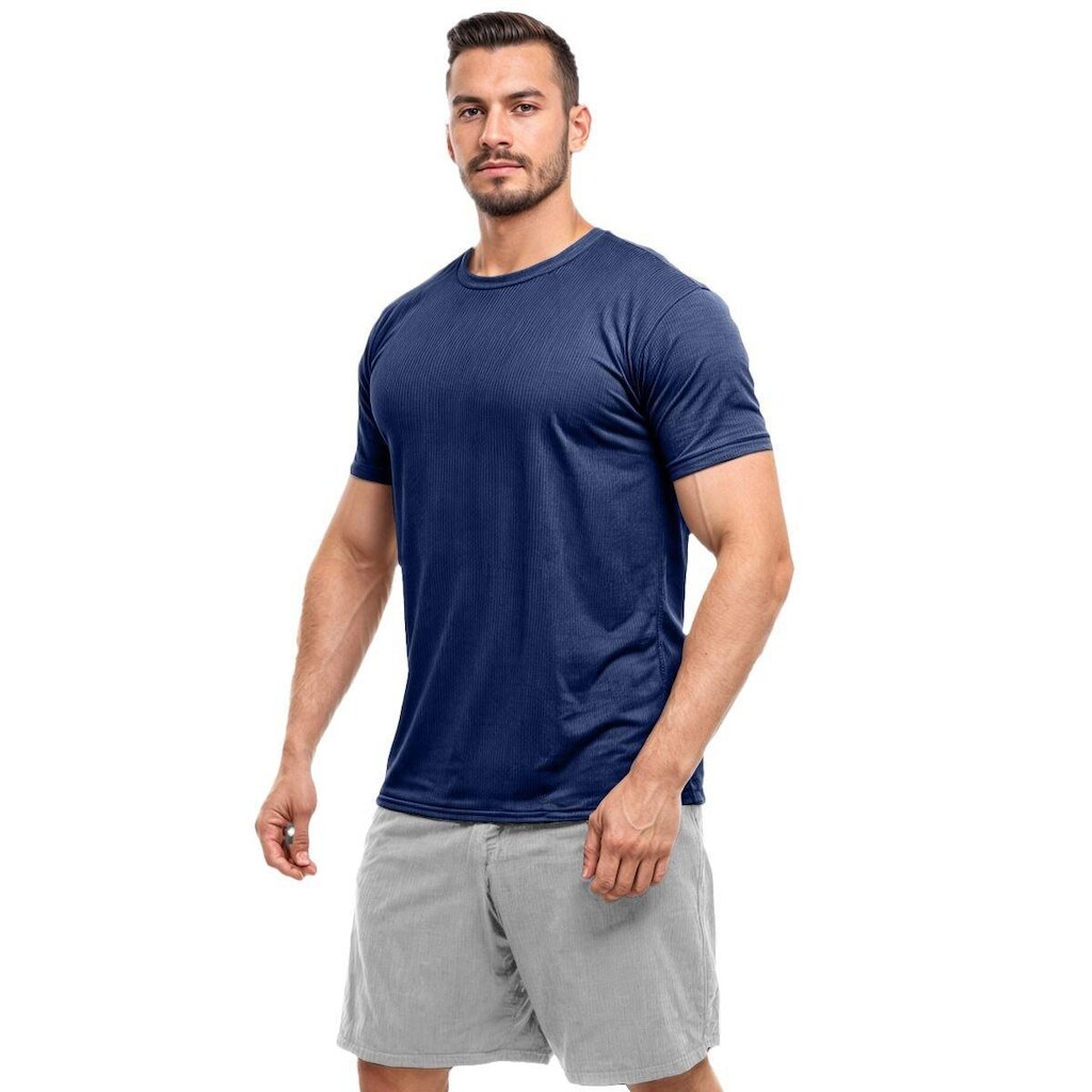 Conjunto Camiseta Dry e Short Tactel Masculino