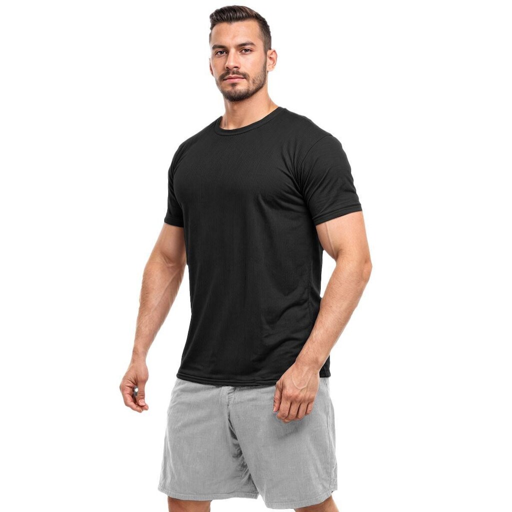 Conjunto Camiseta Dry e Short Tactel Masculino