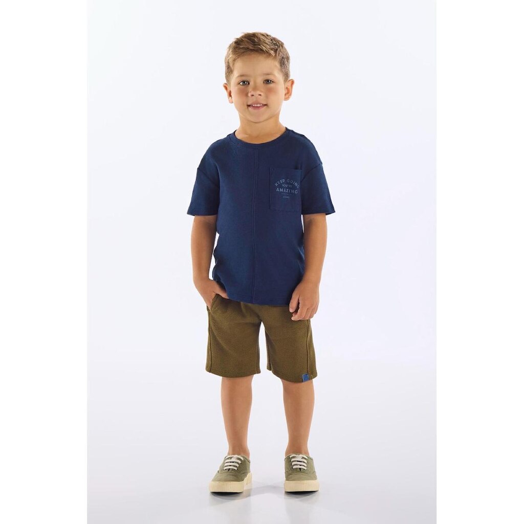 Conjunto Camiseta e Bermuda Infantil Up Baby