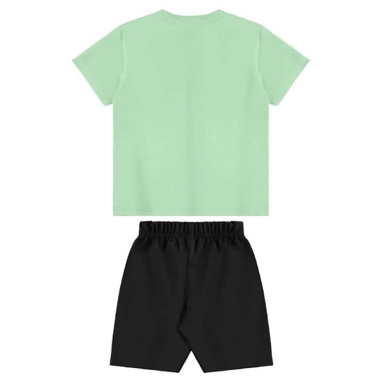 Conjunto Camiseta e Bermuda Menino Bee Loop