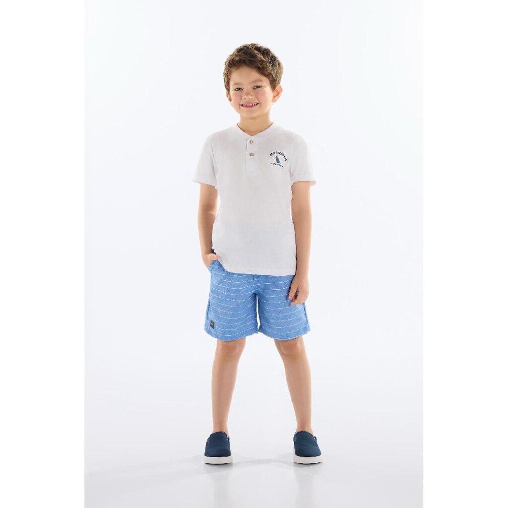 Conjunto Camiseta e Bermuda Menino Quimby