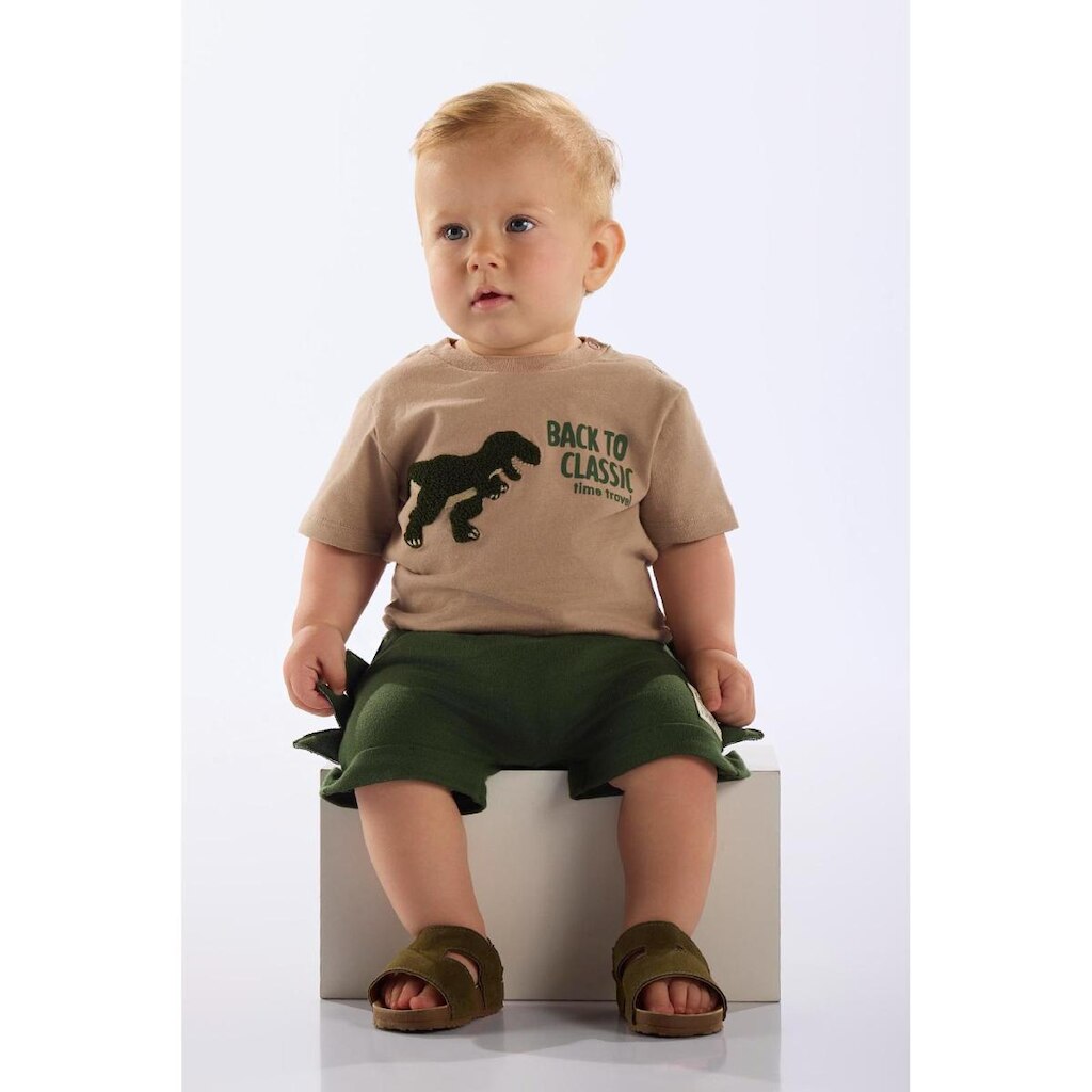 Conjunto Camiseta e Bermuda para Bebê Up Baby