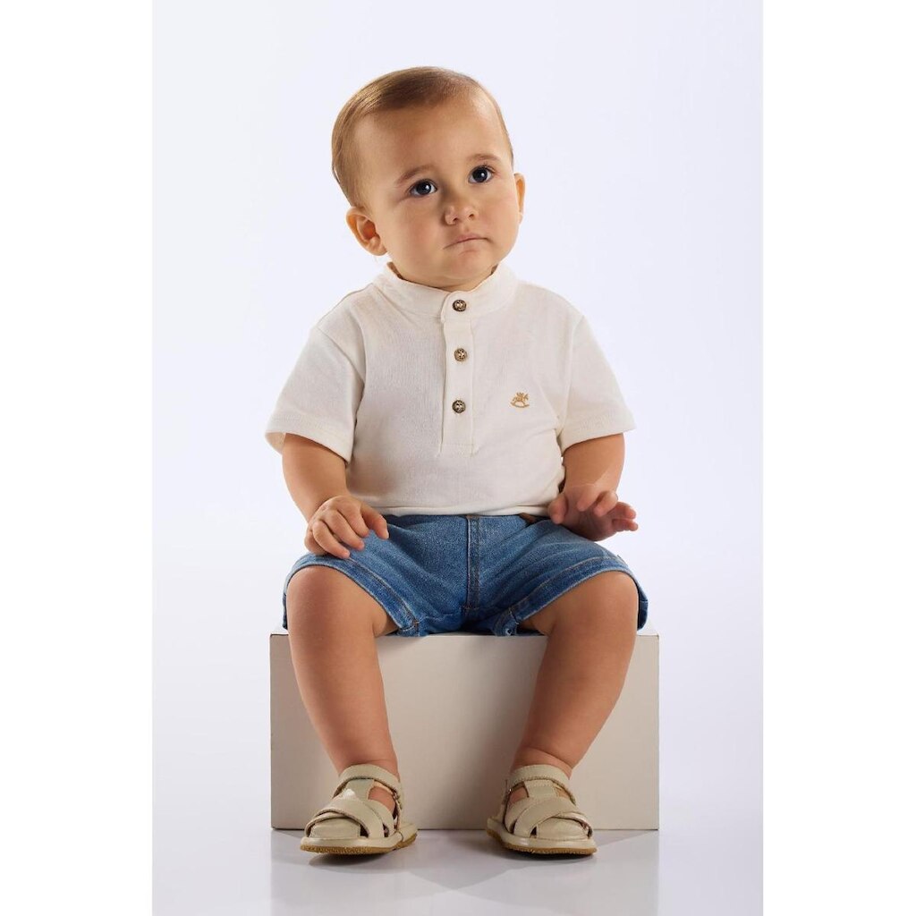 Conjunto Camiseta e Bermuda para Bebê Up Baby