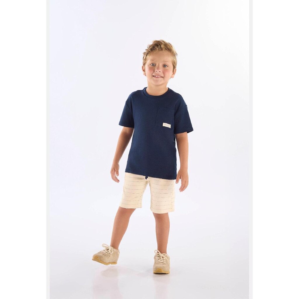 Conjunto Camiseta e Bermuda Up Baby