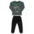 Conjunto Camiseta e Calça Quimby - Verde