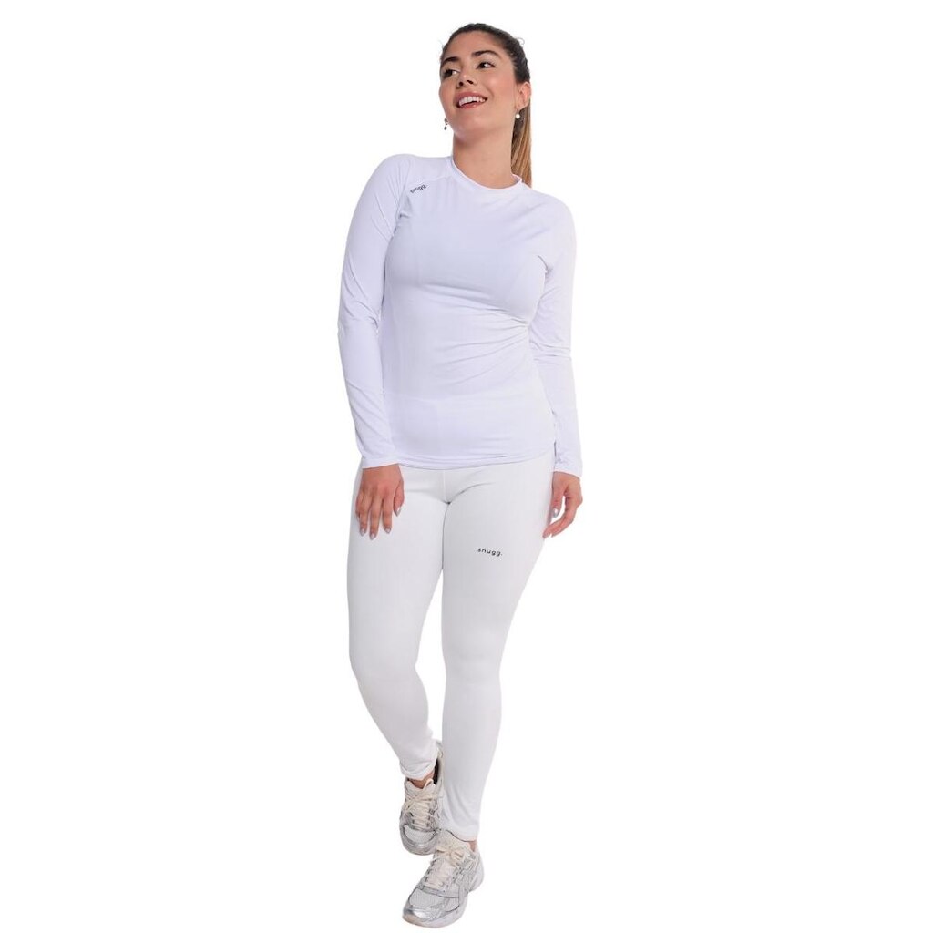 Conjunto Camiseta e Calça Segunda Pele Proteção UV50++
