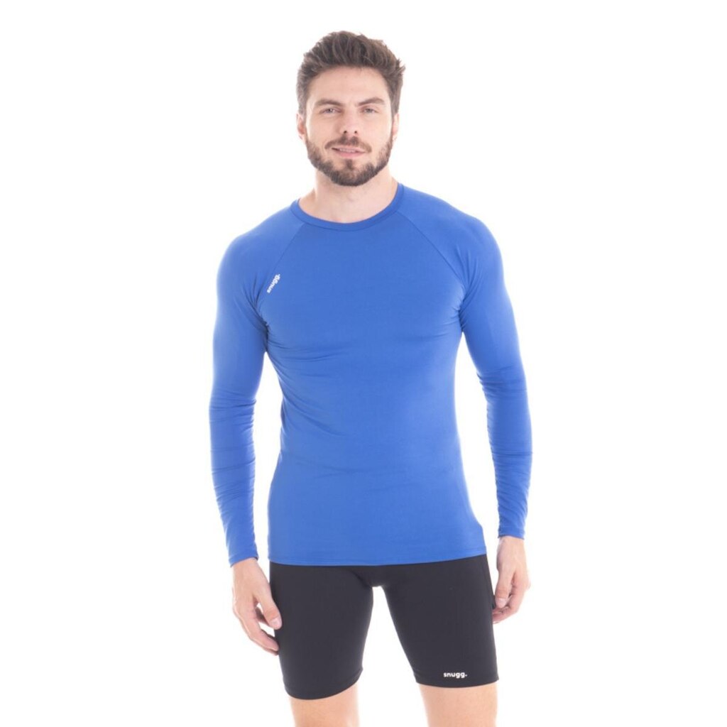 Conjunto Camiseta Longa e Bermuda Segunda Pele Snugg Proteção UV50+