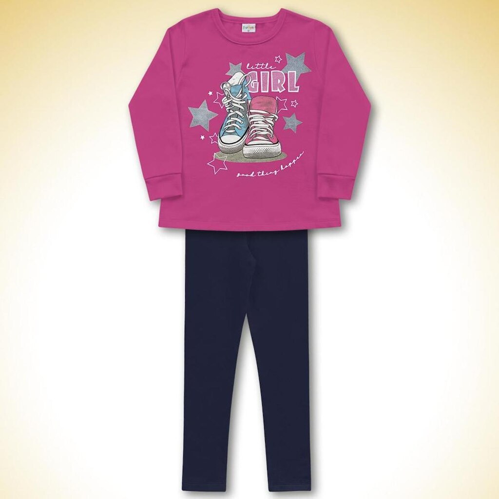 Conjunto Casaco Tênis e Legging Fakini