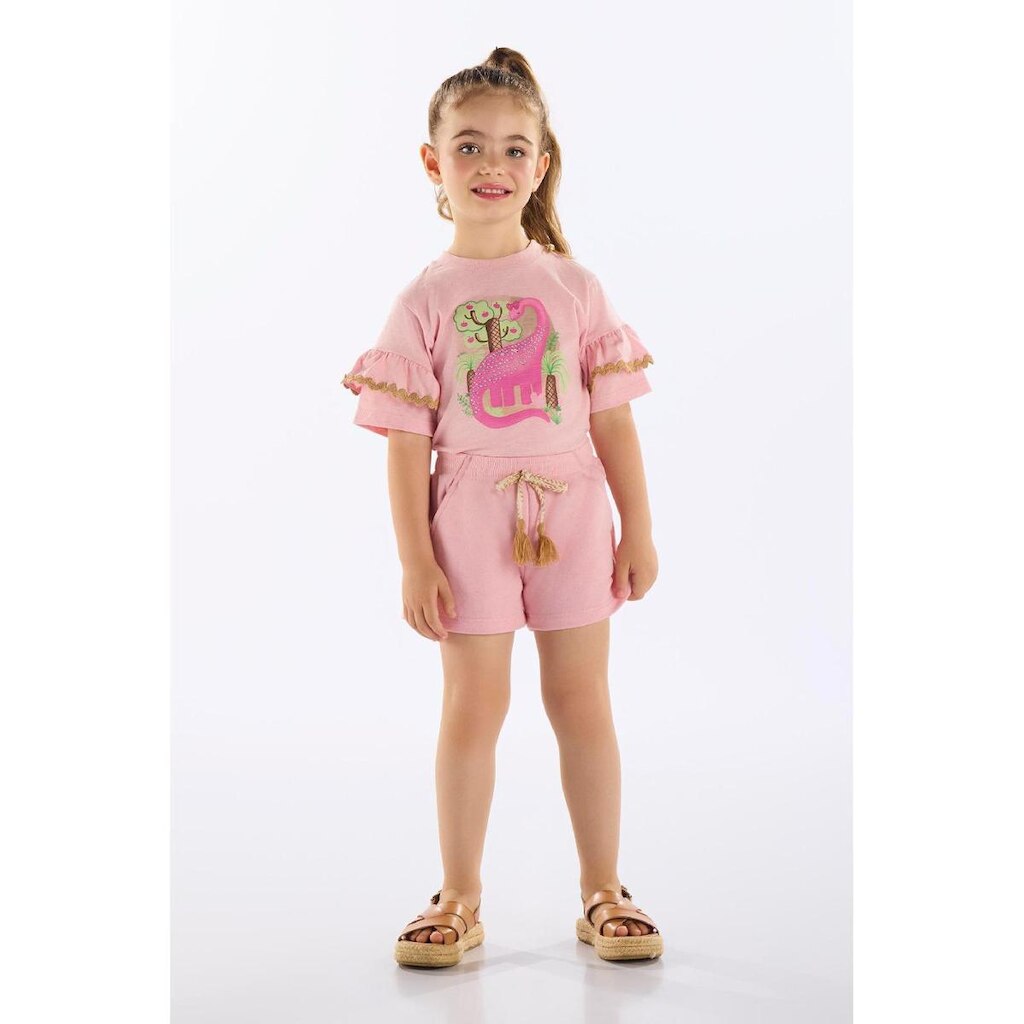 Conjunto com Blusa e Short Infantil Up Baby
