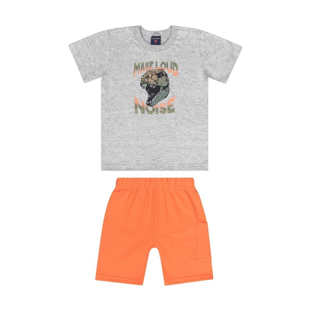 Conjunto com Camiseta e Bermuda para Menino Guloseima
