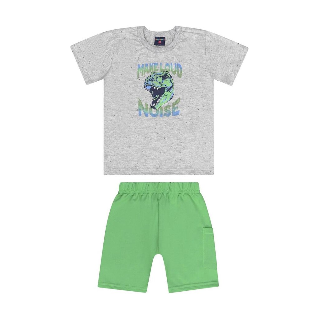 Conjunto com Camiseta e Bermuda para Menino Guloseima