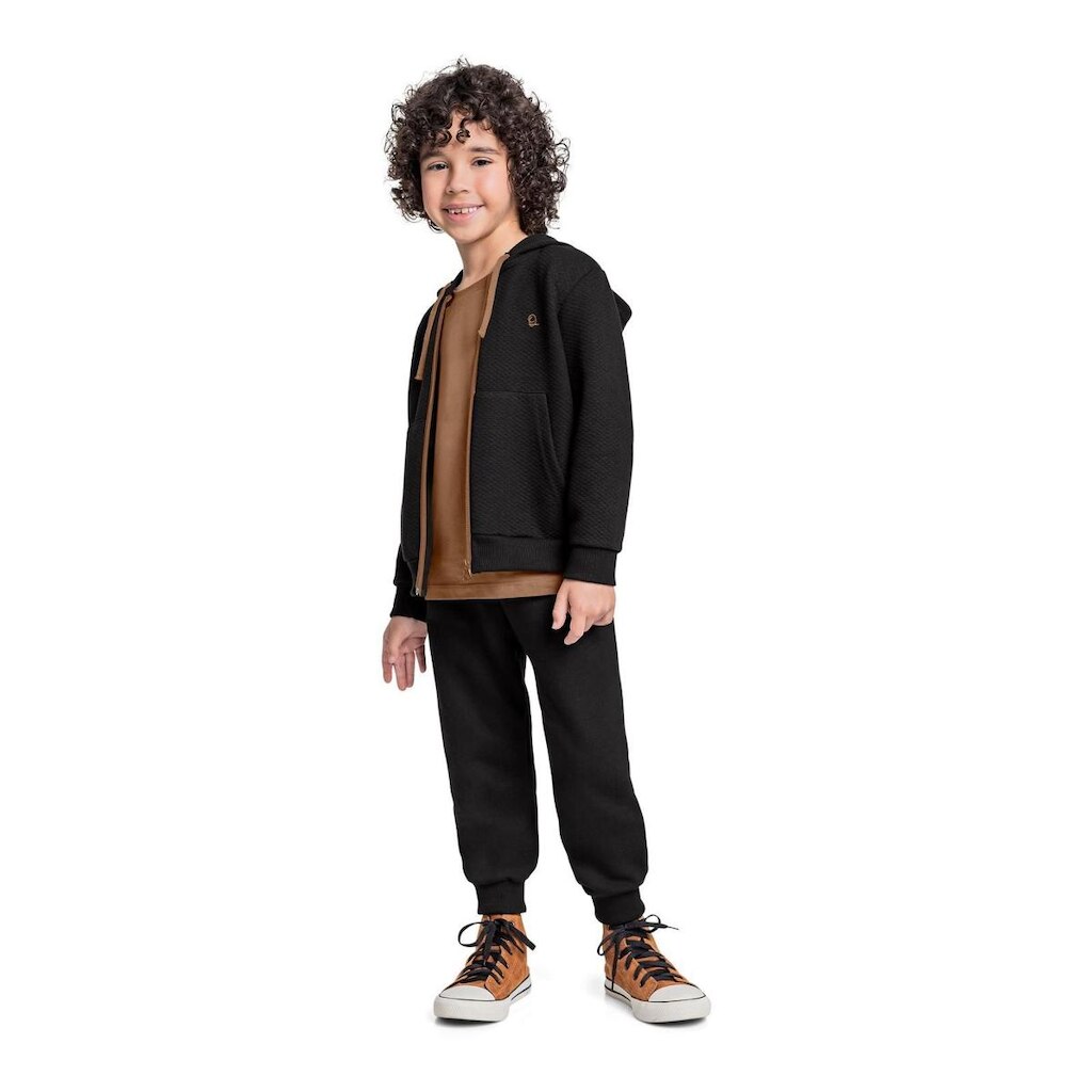 Conjunto com Jaqueta e Calça Infantil para Menino Quimby