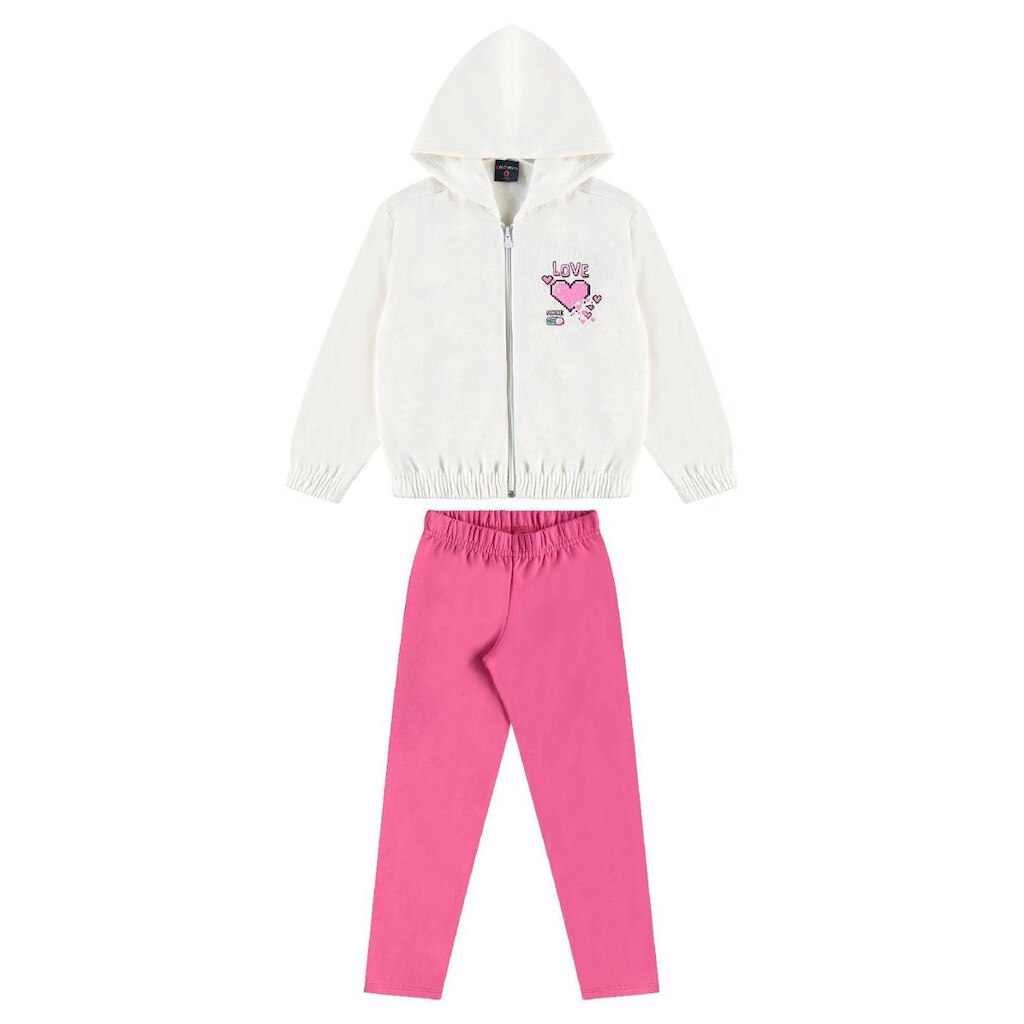 Conjunto com Jaqueta e Legging Guloseima