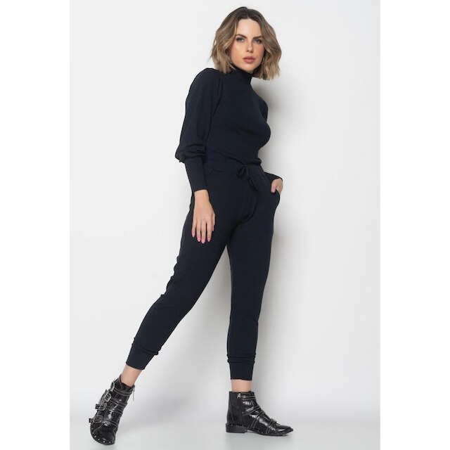 Conjunto Comfy Blusa Princesa M/Longa e Jogger Canelada Salvatore