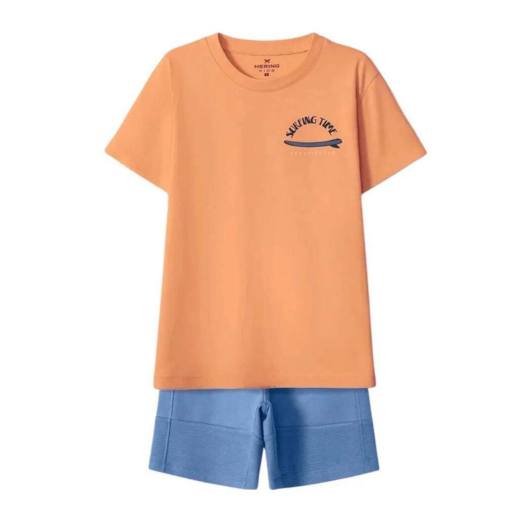 Conjunto Curto Infantil Hering Estampado Surfing Time