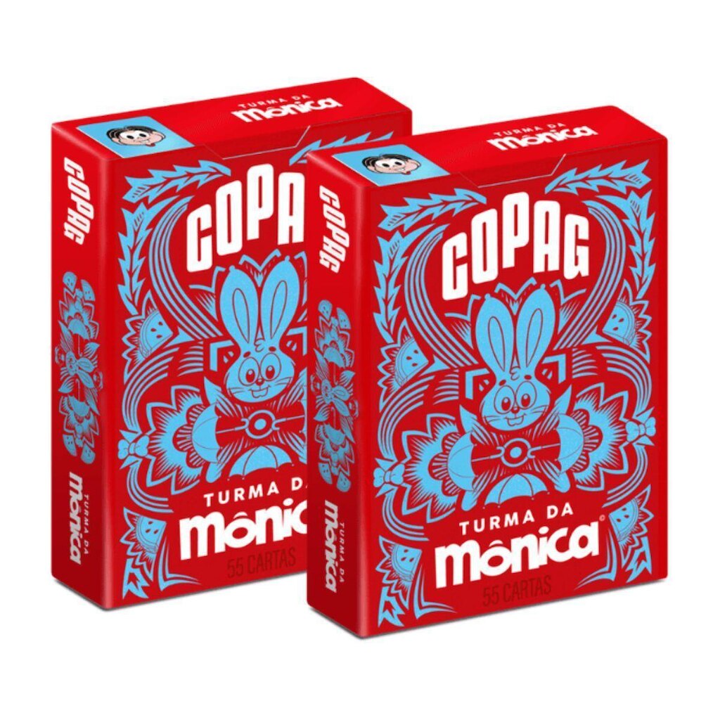 Conjunto de Baralhos Turma da Mônica Copag 367132