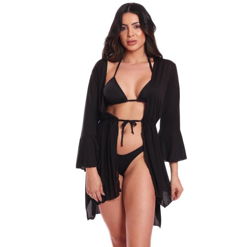 Conjunto de Biquini Bilunga + Saída de Praia de Ponta