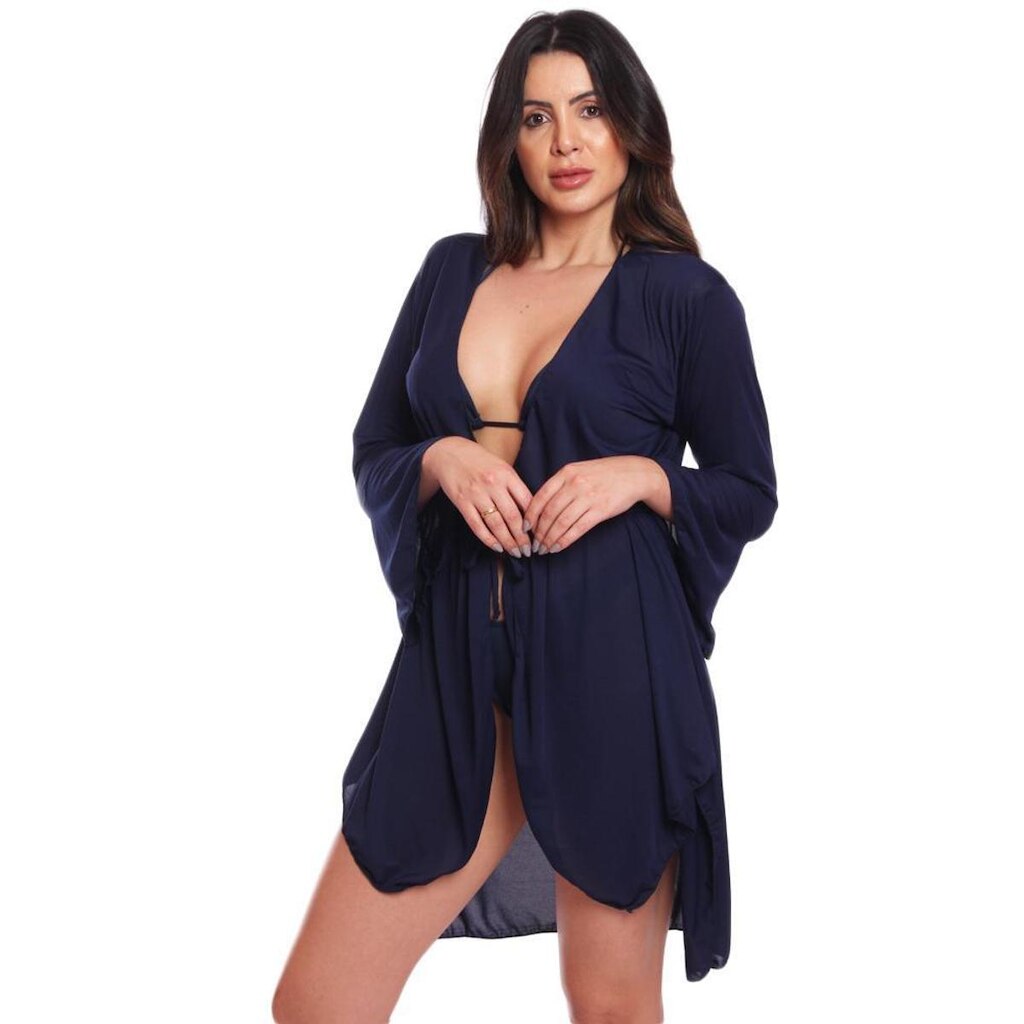 Conjunto de Biquini Regulador + Saída de Praia de Ponta