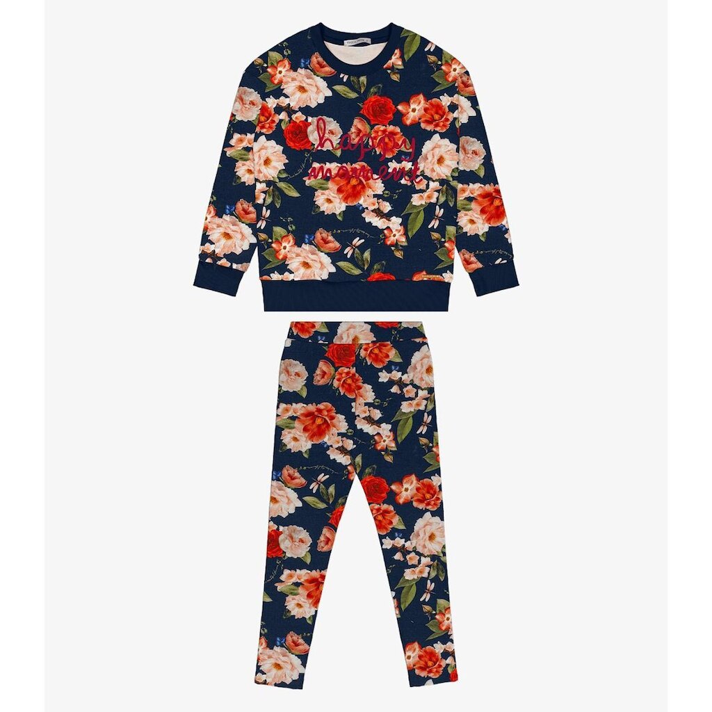 Conjunto de Blusão Com Legging Trick Nick Azul