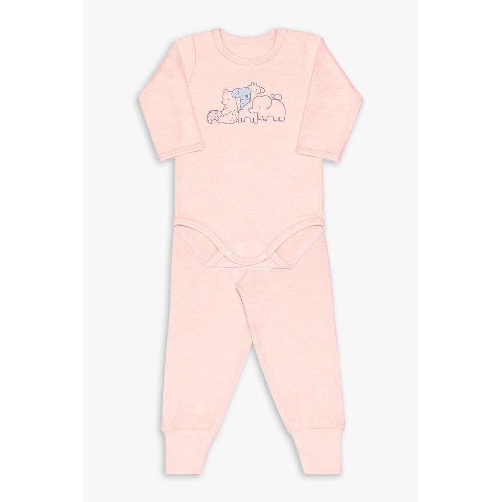Conjunto De Body De Melange Bichinhos Dedeka