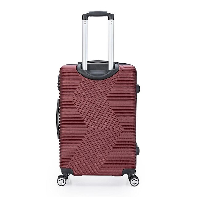 Conjunto de Malas de Viagem Bordo Pequena Média Rodas 360 Abs