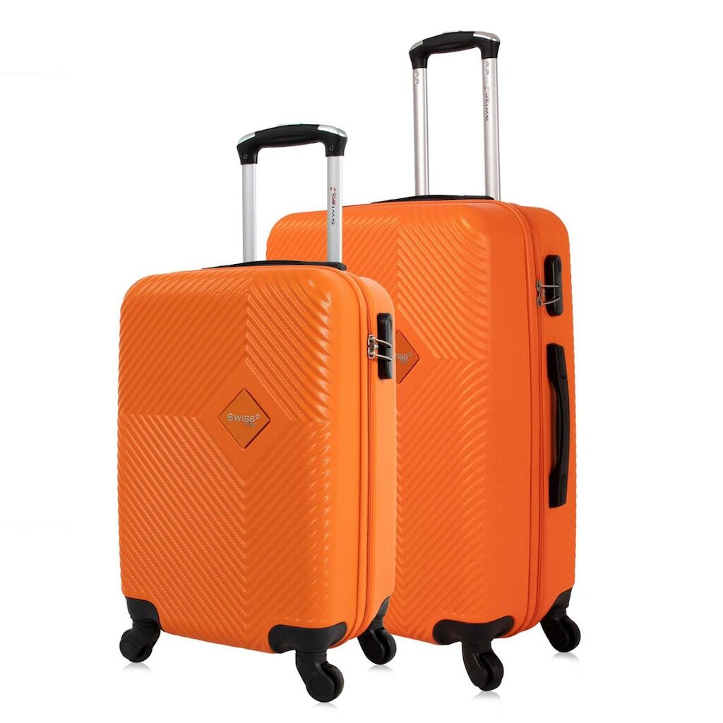 Conjunto de malas de viagem P/M Zug Laranja