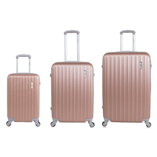 Conjunto de malas de viagem PMG Londres Swiss Move Rose