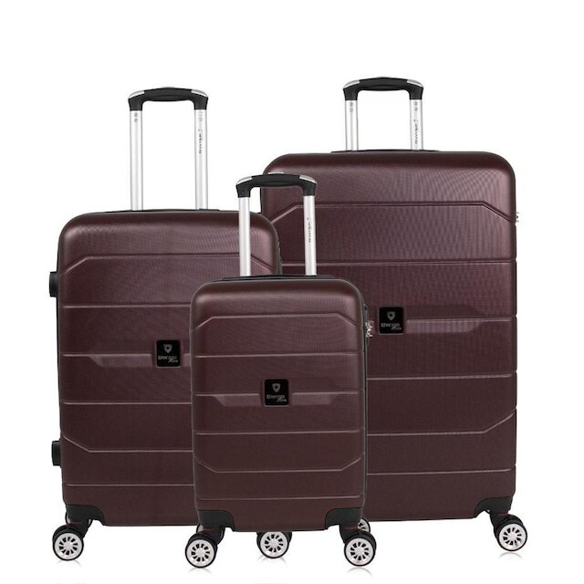 Conjunto de malas de viagem PMG Tokio Swiss Move Vinho
