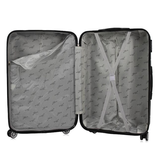 Conjunto de malas de viagem PMG Tóquio Swiss Move Preta