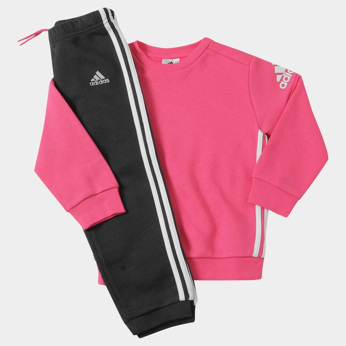 Conjunto Moletom Infantil 4 Por 100 Conjunto de Moletom Infantil Adidas Baby | Netshoes