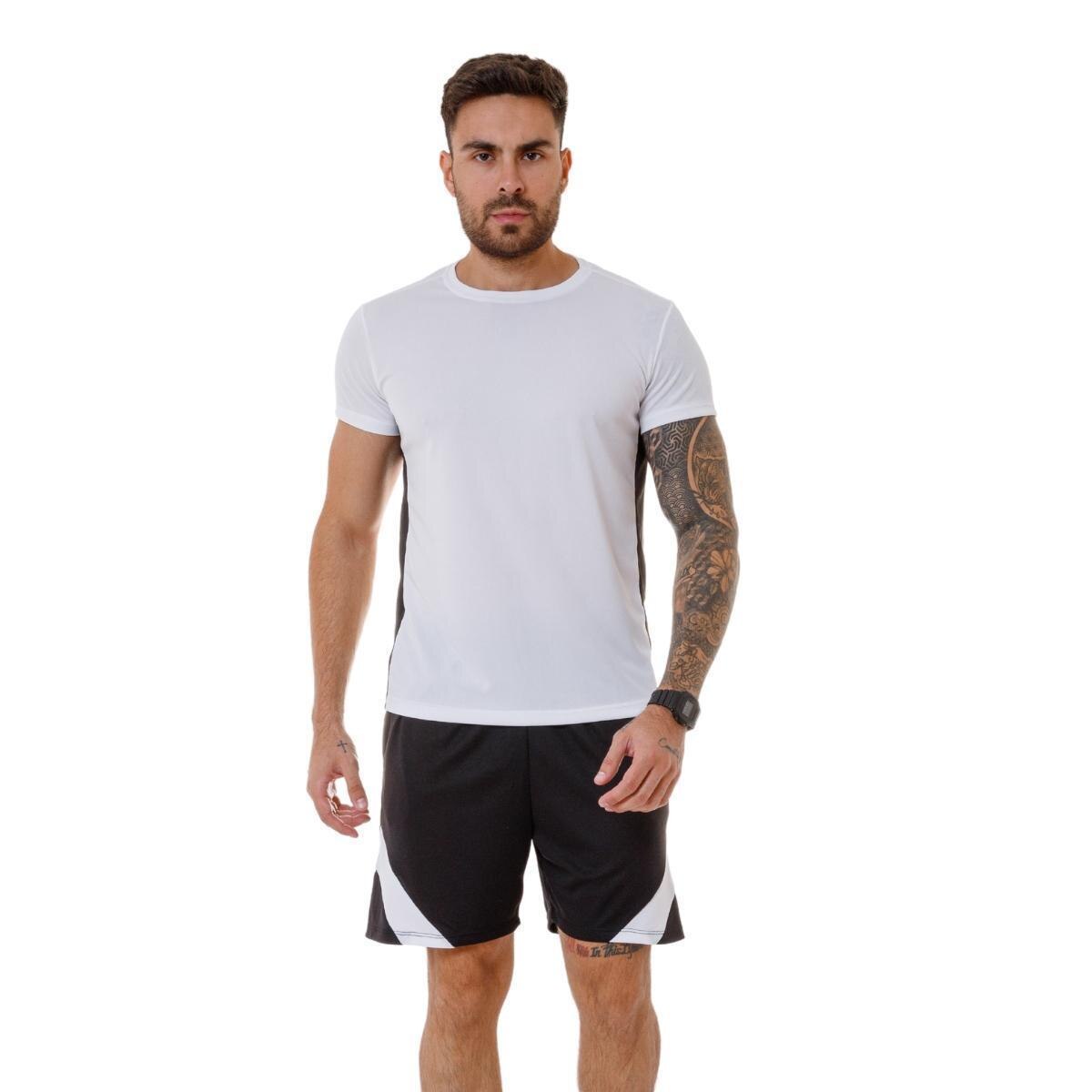 Conjunto Dry Camiseta e Shorts Fitnnes Academia Masculino é boa?