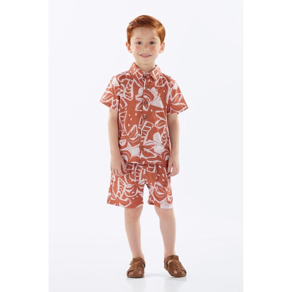 Conjunto em Algodão Infantil Up Baby