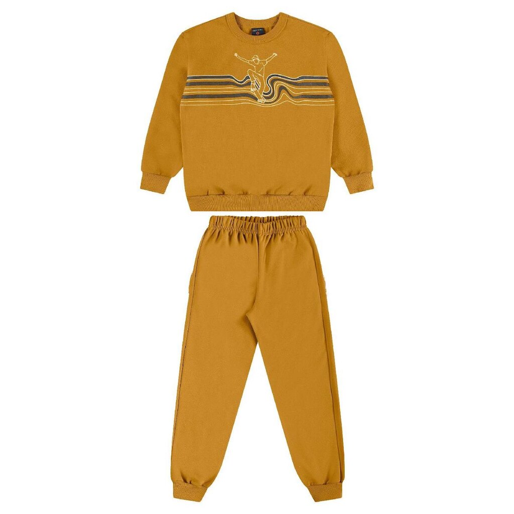 Conjunto em Moletinho Infantil Guloseima