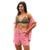 CONJUNTO FEMININO KIMONO/CARDIGAN E SHORT - Rosa