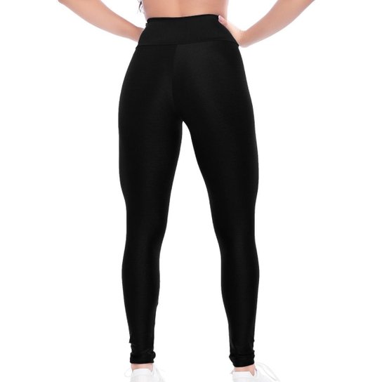Conjunto Feminino Top Academia + Calça Lisa Treino