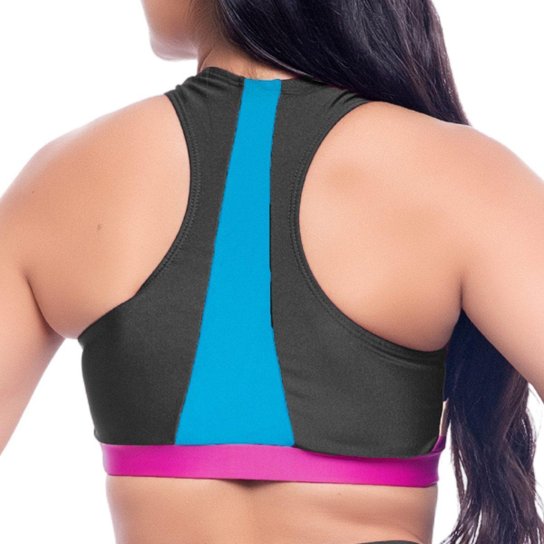 Conjunto Feminino Top Nadador + Calça Legging Academia