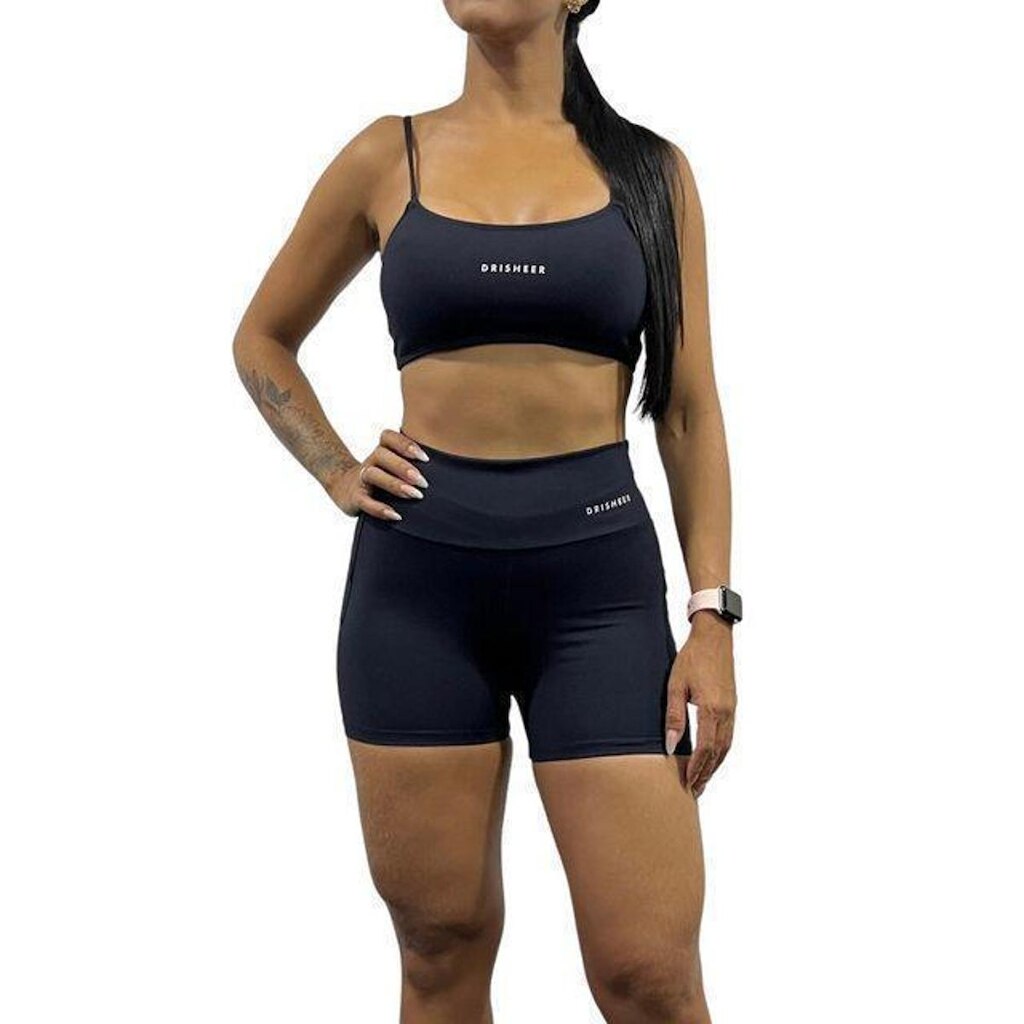 Conjunto Fitness  Modela o Quadril  feminino Zero Transparência DRISHEER