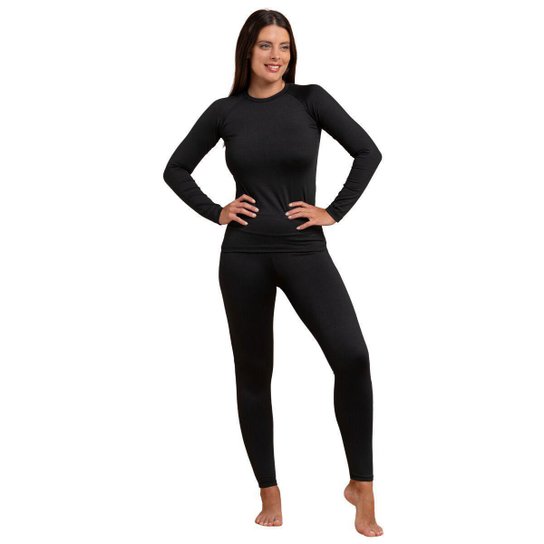 Conjunto Frio Blusa e Calça Roupa Térmica Segunda Pele Quente