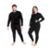 Conjunto Frio Intenso Plus Size Blusa Gola Baixa + Calça - Preto