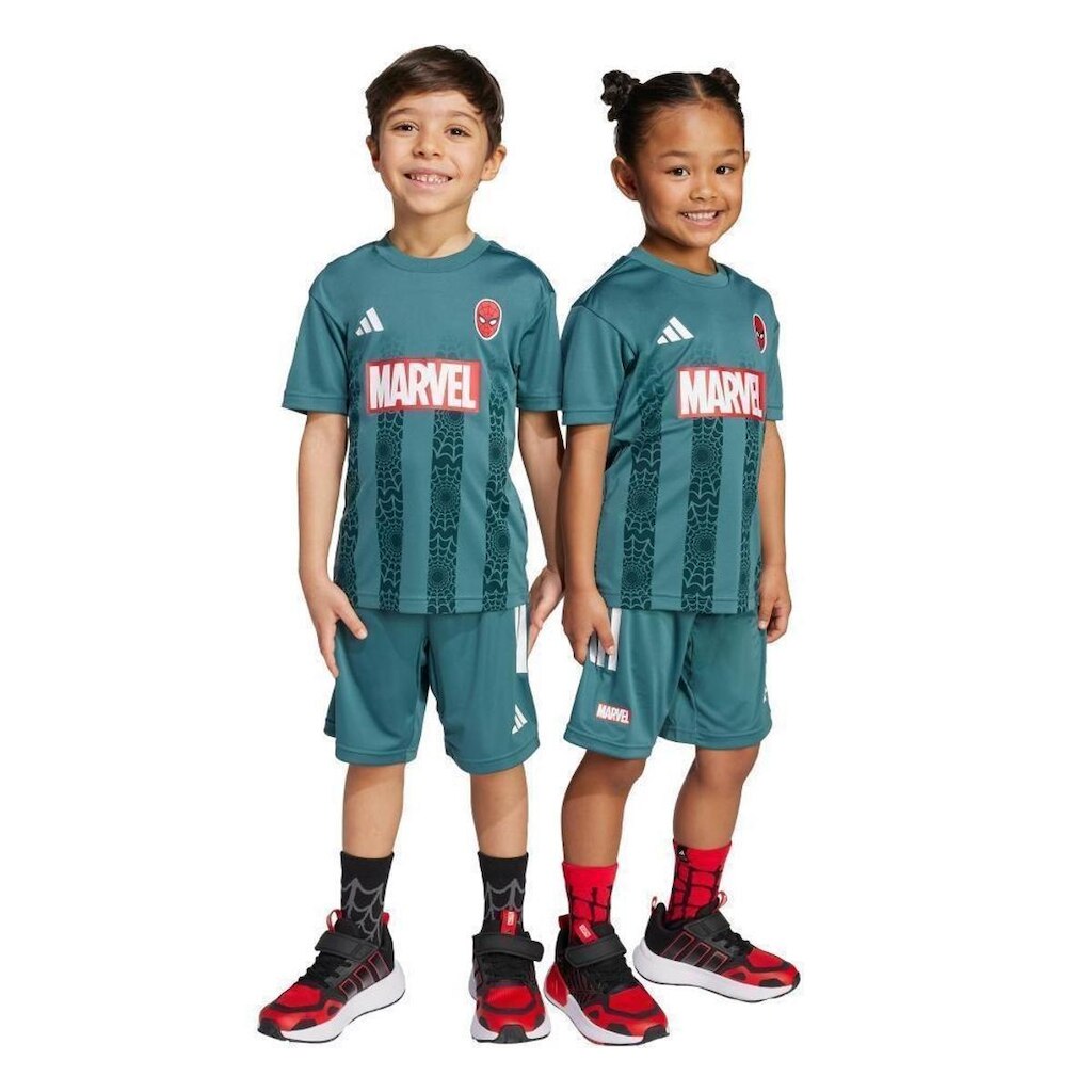 Conjunto Infantil Adidas Homem-Aranha Marvel