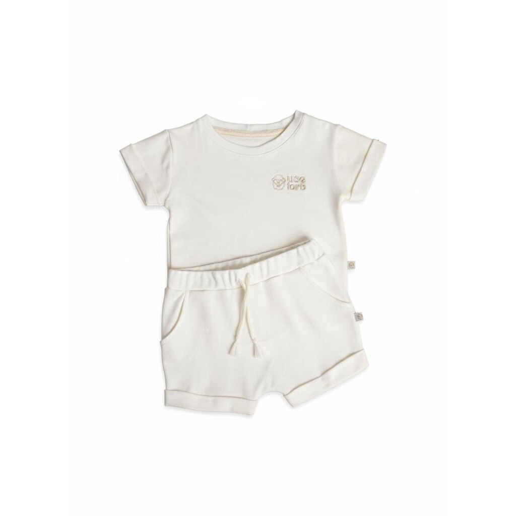 Conjunto Infantil Blusa E Shorts Bebê Elegante