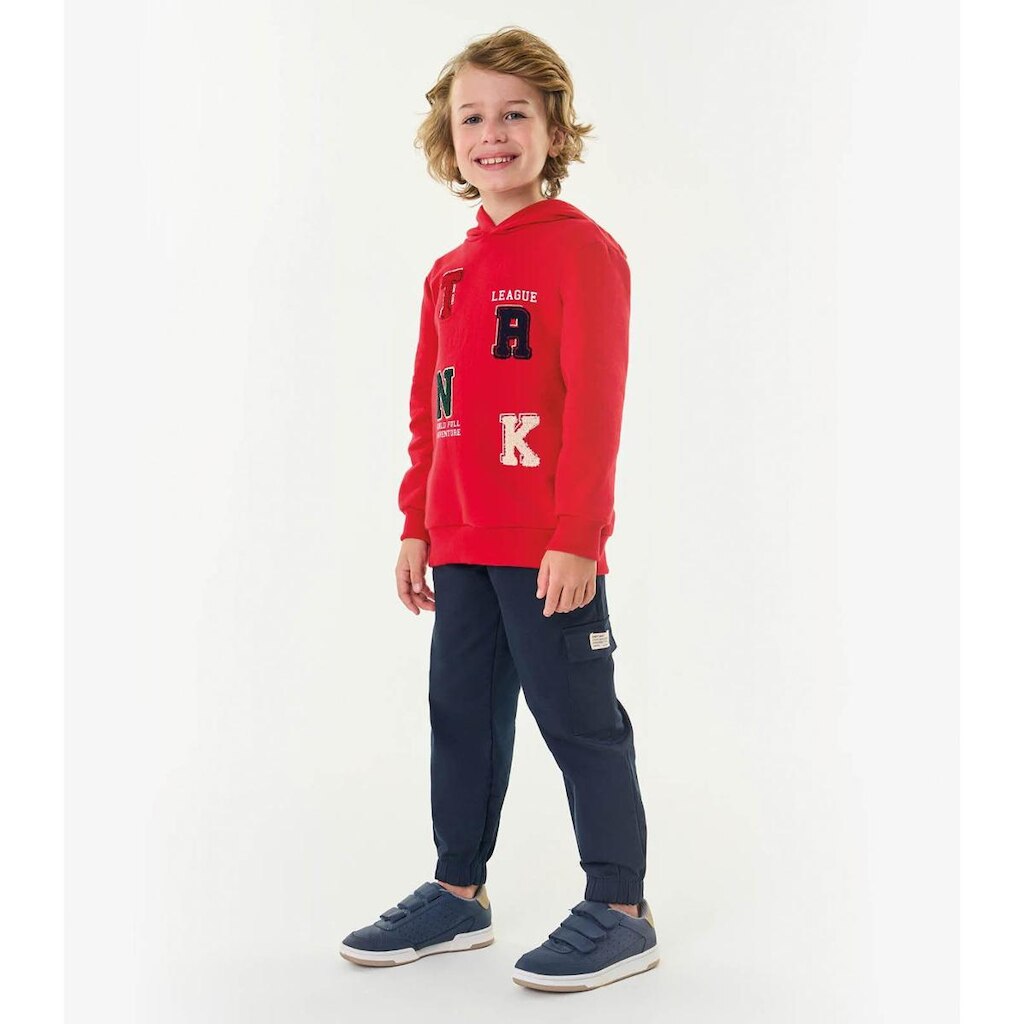 Conjunto Infantil Blusão Com Calça Trick Nick Vermelho