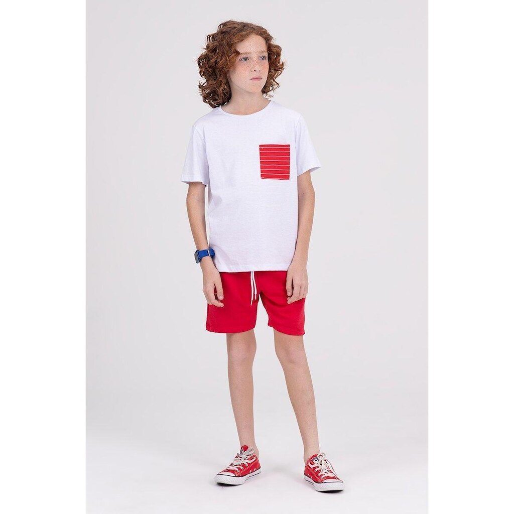 Conjunto Infantil Boyzinho Vermelho